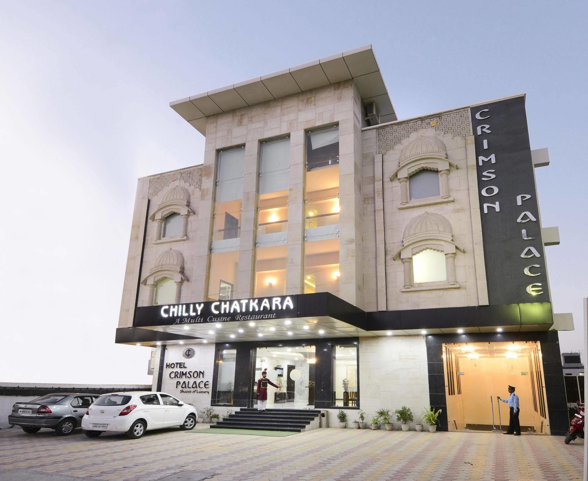 Hotel Crimson Palace Agra  Ngoại thất bức ảnh